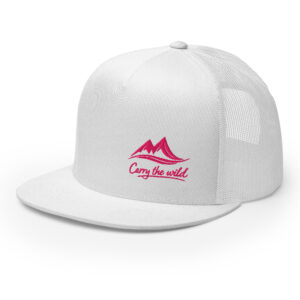Casquette Mavero Rose ''Carry the Wild''